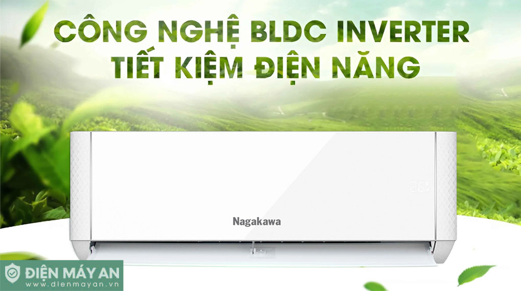 Điều hòa Nagakawa Inverter 12000 BTU 2 chiều NIS-A12R2T29